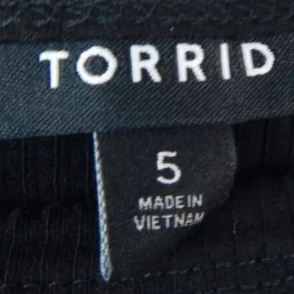 Torrid Rib Knit High Neck Tank - Picture 4 of 4